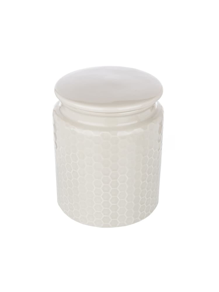 Kitchen Pantry Grey Set of 2 Storage Canisters Small and Large - Image 2 of 4 Kitchen Pantry Grey Set of 2 Storage Canisters Small and Large - Image 2 of 4