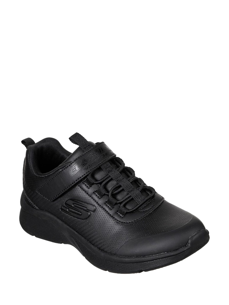 Buy Skechers Black Kids Microspec School Trainers from the Next UK
