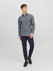 Темно-синий блейзер - JACK & JONES узкие брюки чинос - Изображение 1 из 8