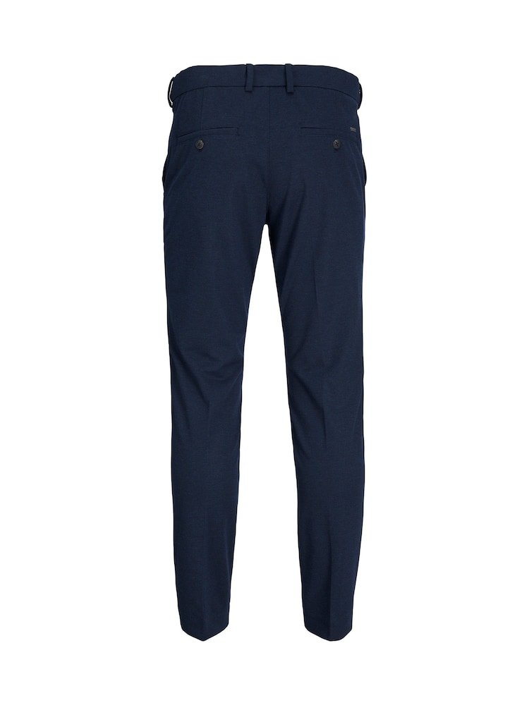 Темно-синий блейзер - JACK & JONES узкие брюки чинос - Изображение 8 из 8