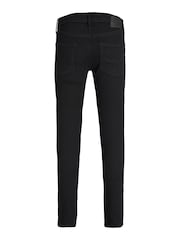 JACK & JONES Black Liam Skinny Fit Jeans - Image 9 of 9