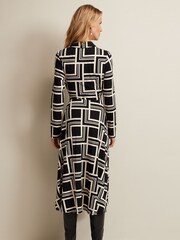 Phase Eight Black Petite April Midi Dress - Image 2 of 6