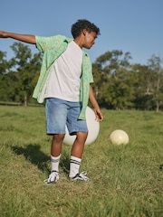 Green Short Sleeve Printed Shirt (3-16yrs) - Image 2 of 8
