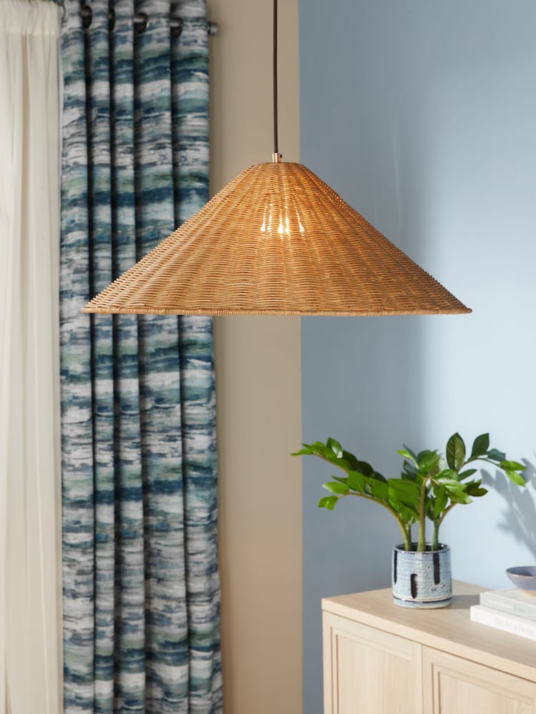 Natural Timor Easy Fit Pendant Light Shade - Image 1 of 5
