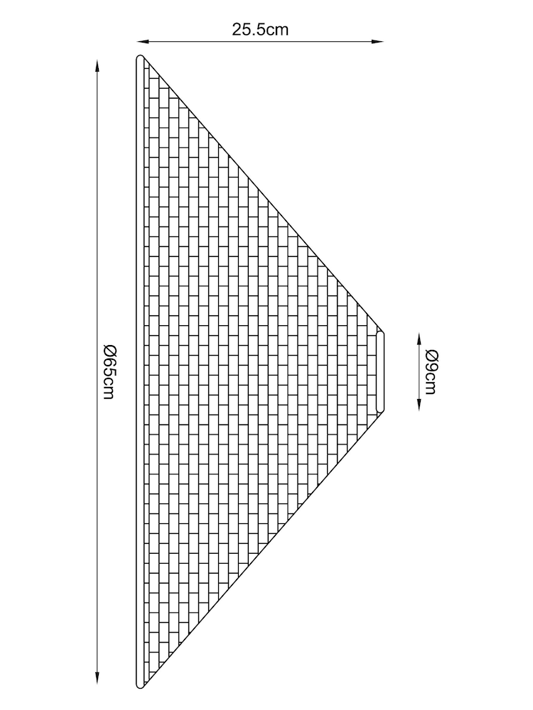 Natural Timor Easy Fit Pendant Light Shade - Image 5 of 5