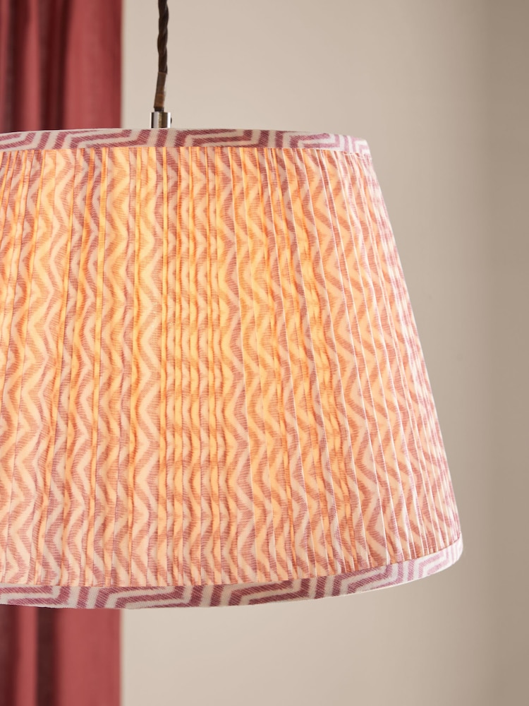 Red Bobbin Easy Fit Lamp Shade - Image 6 of 9