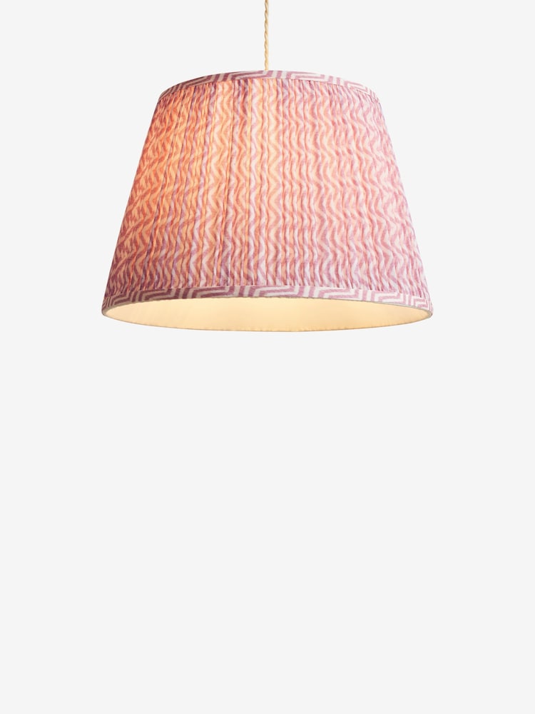Red Bobbin Easy Fit Lamp Shade - Image 7 of 9