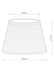 Blue Bobbin Easy Fit Lamp Shade - Image 4 of 6