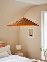Natural Timor Large Easy Fit Pendant Light Shade - Image 1 of 5