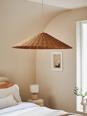 Natural Timor Large Easy Fit Pendant Light Shade - Image 2 of 5