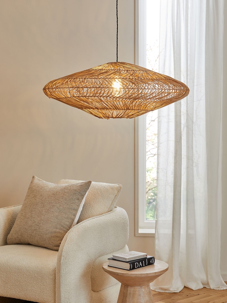 Natural Easy Fit Bali Lamp Shade - Image 1 of 4