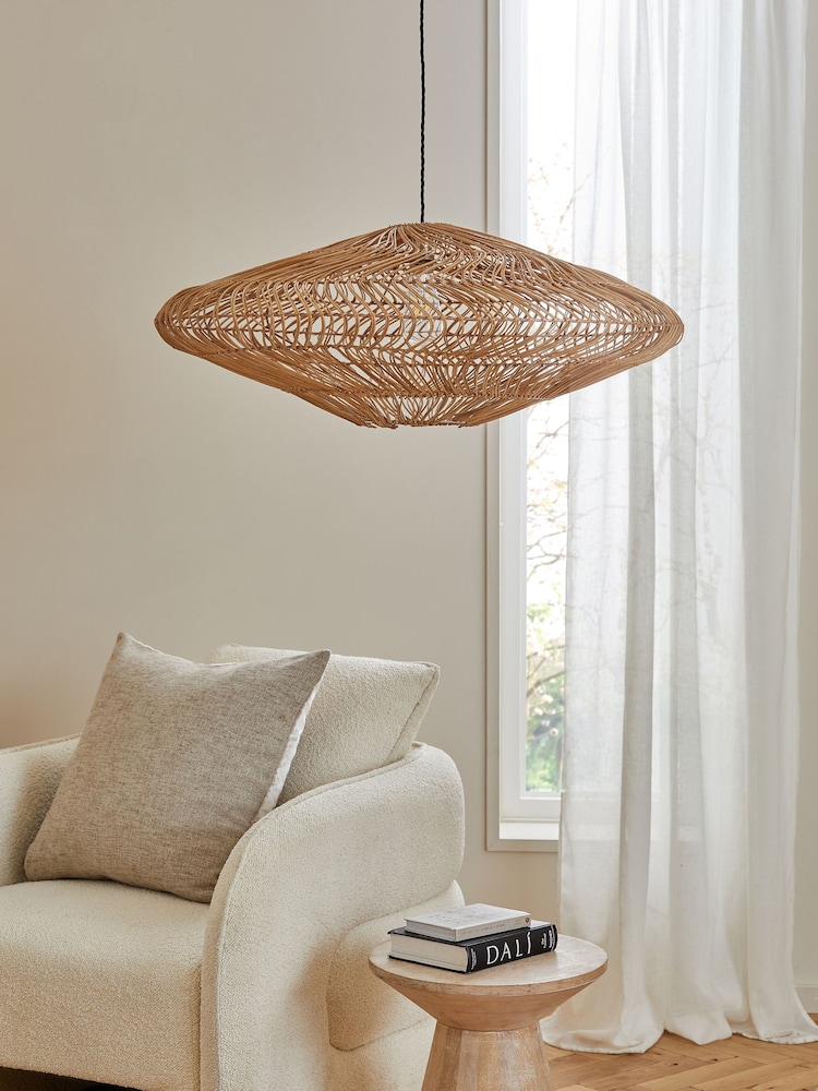 Natural Easy Fit Bali Lamp Shade - Image 2 of 4