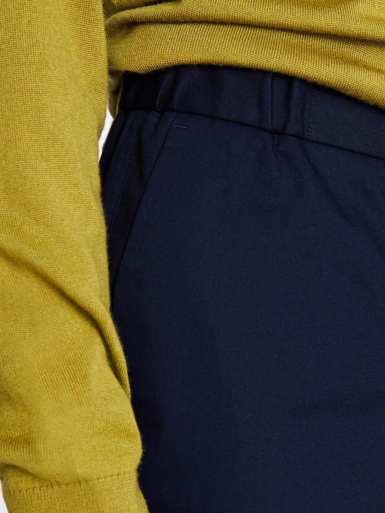 Azul - Chinos de trabajo de corte slim de MOSS - Imagen 3 de 3