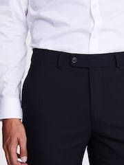 MOSS Black Tailored Fit Trousers - Image 3 of 3