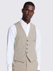 DKNY Slim Fit Natural Waistcoat - Image 1 of 3