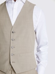 DKNY Slim Fit Natural Waistcoat - Image 3 of 3