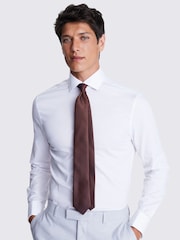 MOSS Red Textured Tie - Image 3 of 3