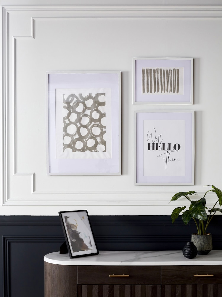 White Parker Large Poster Photo Frame - Image 1 of 11