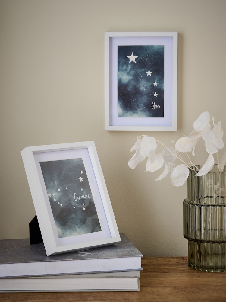 Set of 2 White Parker Photo Frames - Image 2 of 8
