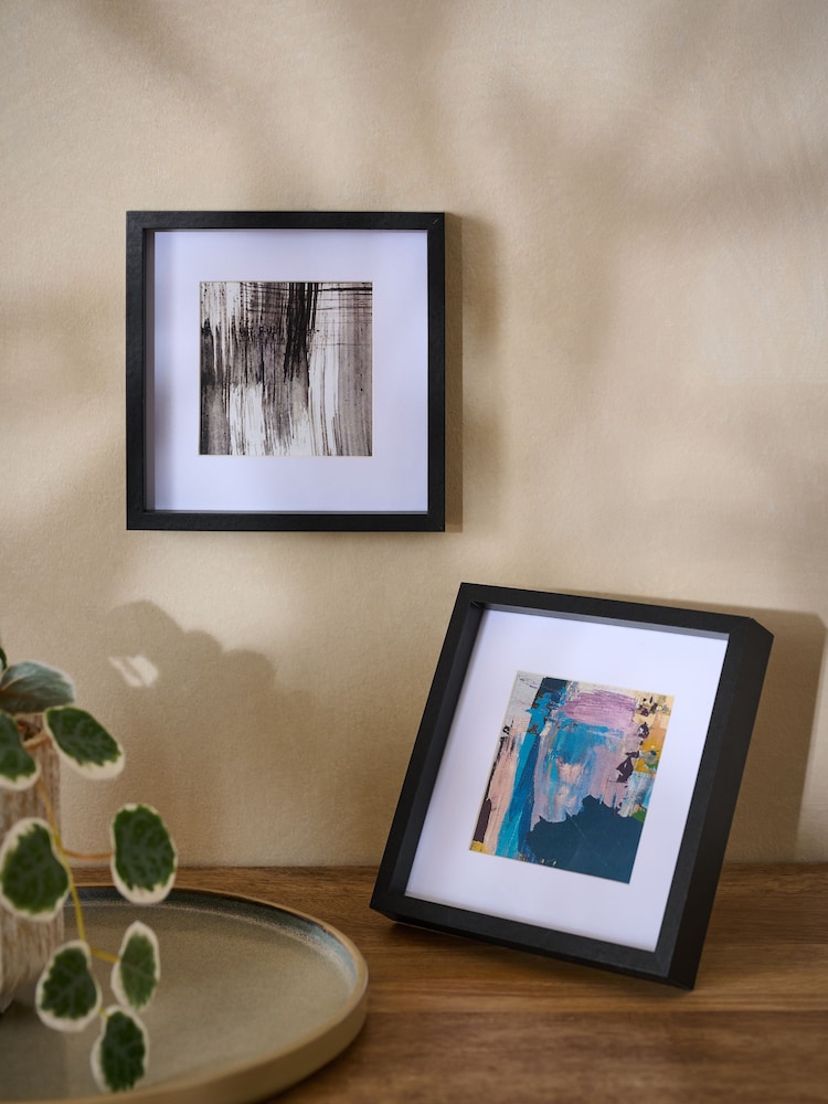 Set of 2 Black Parker Photo Frames - Image 2 of 5