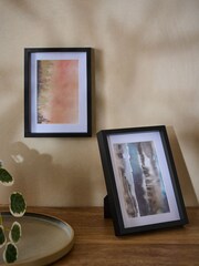 Set of 2 Black Parker Photo Frames - Image 3 of 5