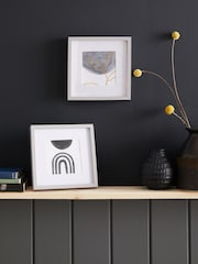 Set of 2 Grey Parker Photo Frames - Image 2 of 8