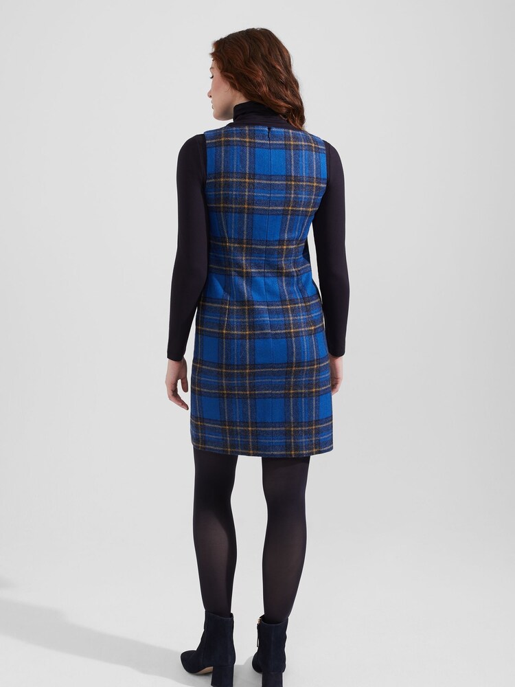 Hobbs Blue Petite Maven Dress - Image 2 of 4