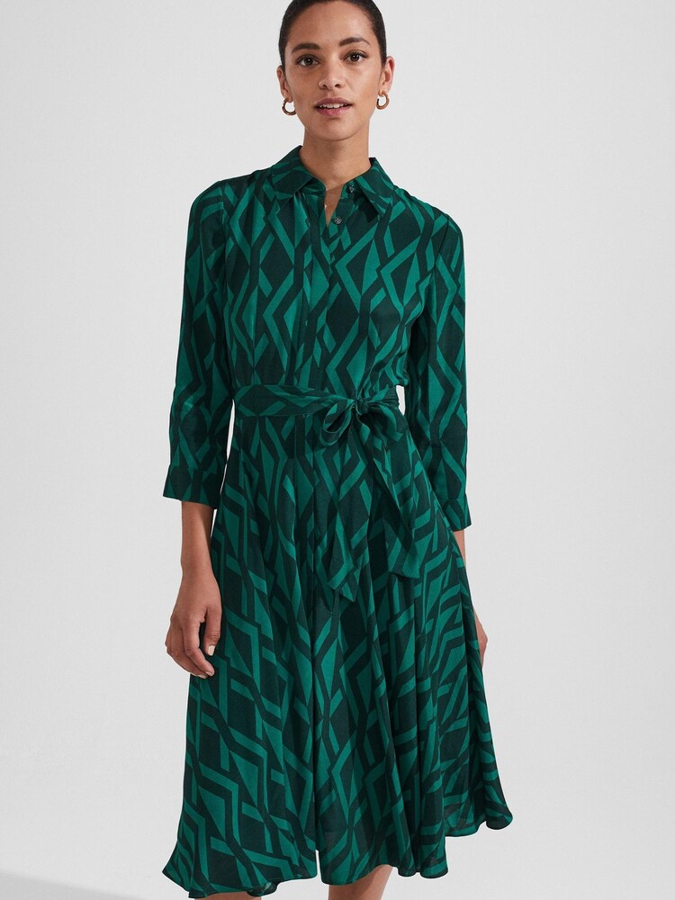 Hobbs Green Petite Lainey Dress - Image 1 of 4 Hobbs Green Petite Lainey Dress - Image 1 of 4