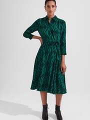 Hobbs Green Petite Lainey Dress - Image 2 of 4