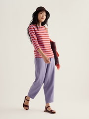 Seasalt Cornwall Red Sailor Top - Image 3 of 5