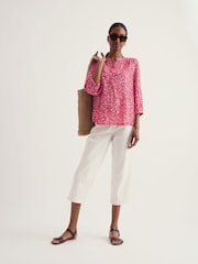 Seasalt Cornwall Pink Willow Path Top - Image 1 of 5