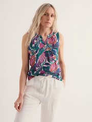Seasalt Cornwall White Purist Vest - Image 3 of 5