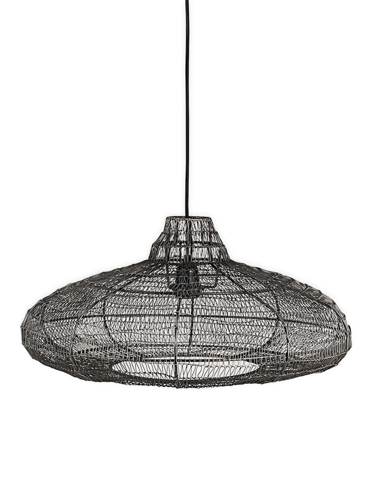 Nkuku Bronze Black Mukuni Wire Lampshade - Image 4 of 4