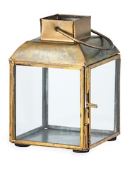 Nkuku Antique Brass Maro Brass Lantern - Image 3 of 3