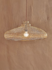 Nkuku Antique Brass Mukuni Wire Lampshade - Image 1 of 2