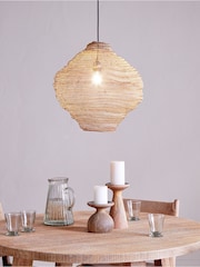 Nkuku Brass Mukuni Wire Lampshade - Image 1 of 4