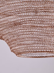 Nkuku Brass Mukuni Wire Lampshade - Image 3 of 4