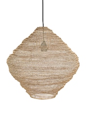 Nkuku Brass Mukuni Wire Lampshade - Image 4 of 4