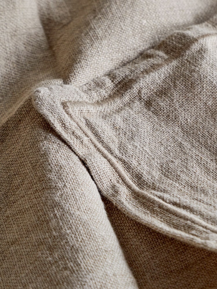 Nkuku Natural Junto Set of 4 Linen Napkin - Image 2 of 4 Nkuku Natural Junto Set of 4 Linen Napkin - Image 2 of 4