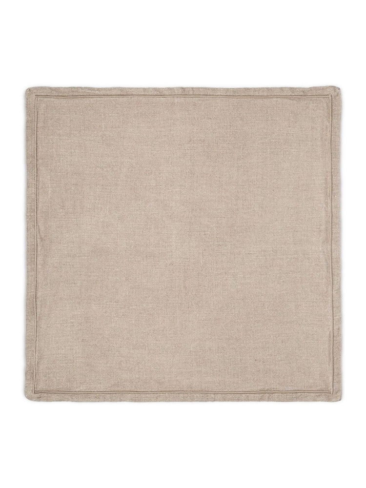 Nkuku Natural Junto Set of 4 Linen Napkin - Image 4 of 4 Nkuku Natural Junto Set of 4 Linen Napkin - Image 4 of 4