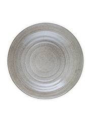 Nkuku Grey Valinha Earthenware Serving Bowl - Image 4 of 5