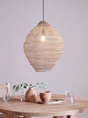 Nkuku Brass Mukuni Wire Lampshade - Image 1 of 4