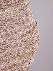 Nkuku Brass Mukuni Wire Lampshade - Image 3 of 4