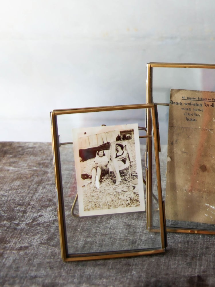 Nkuku Antique Brass Danta Antique Photo Frame - Image 1 of 2