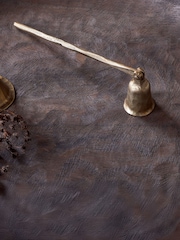 Nkuku Antique Brass Jyoti Candle Snuffer - Image 1 of 3
