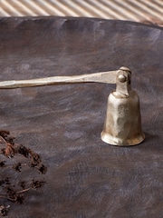 Nkuku Antique Brass Jyoti Candle Snuffer - Image 2 of 3