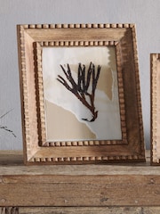 Nkuku Natural Hansika Mango Wood Photo Frame - Image 1 of 2