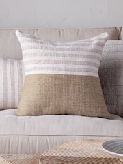 Nkuku Moss Samata Recycled Cushion Cover - Image 1 of 3