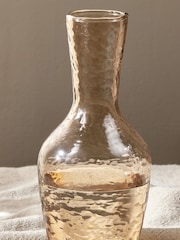 Nkuku Dusty Terracotta Yala Hammered Jug - Image 2 of 3