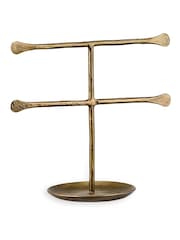 Nkuku Antique Brass Liman Jewellery Stand - Image 3 of 3